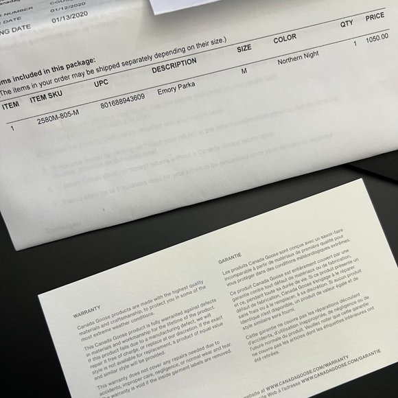 Canada Goose Men's Emory Down Parka With Fur-Trim Hood In Northern Night - Picture 13 of 14